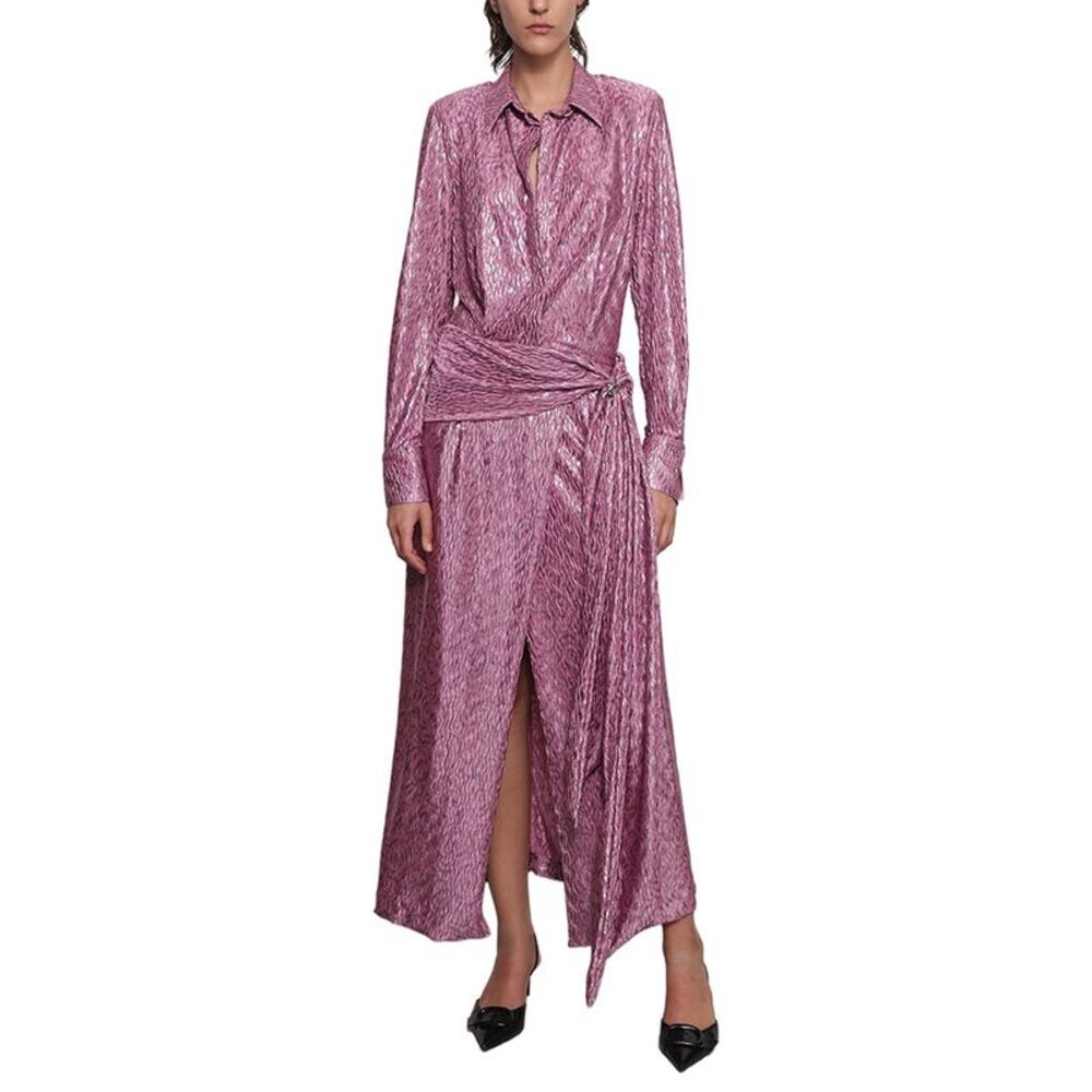 Sabina Musayev Womens Carley Midi Dress, Pink
